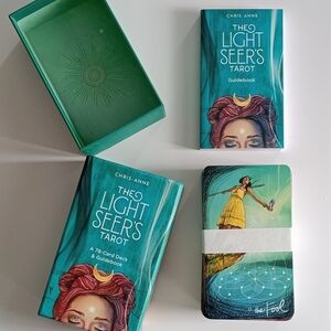 🔮 The Light Seer's Tarot deck 78-card Deck Guidebook Chris Anne ✨ New In Box
